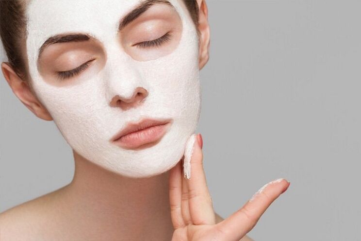 mascarilla de rejuvenecimiento de la piel del rostro